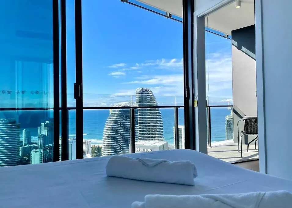 公寓 Brand New Luxury Oceanview 2Beds Apt 40F 黄金海岸 澳大利亚